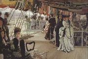 James Tissot Too Early (nn01) oil painting
